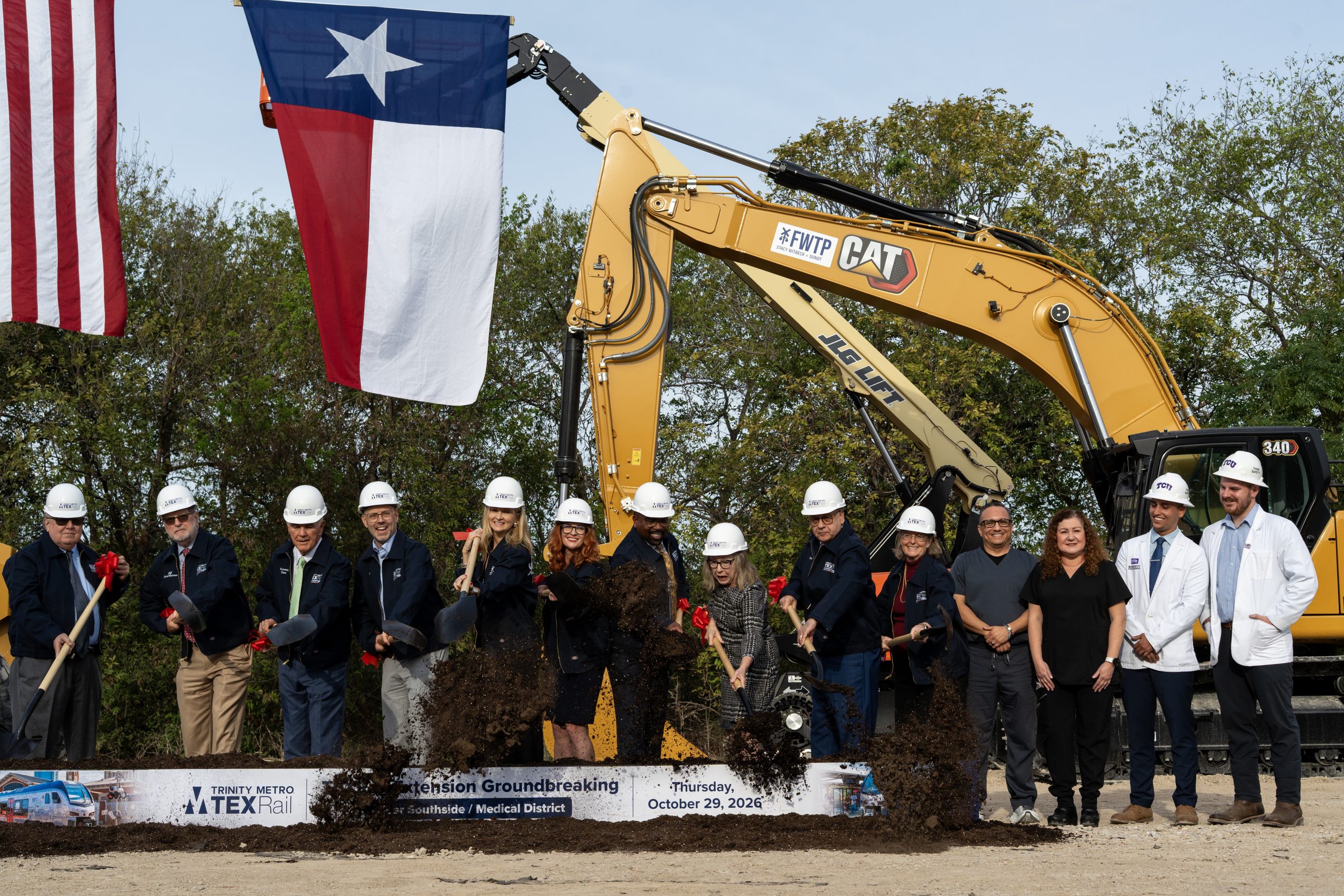 $270M TEXRail extension groundbreaking highlights effects of collaboration, officials said – Fort Worth Report