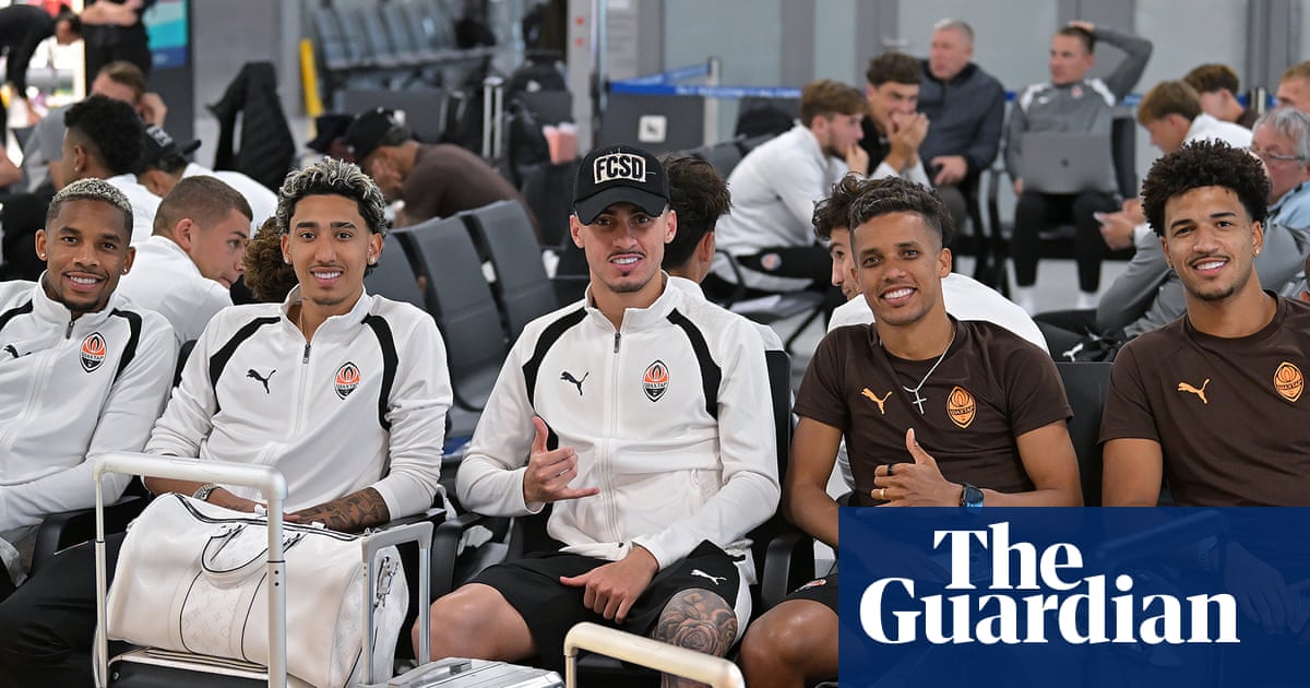 Joining Shakhtar as they make base in London: ‘We’re here to show the world that we are alive’