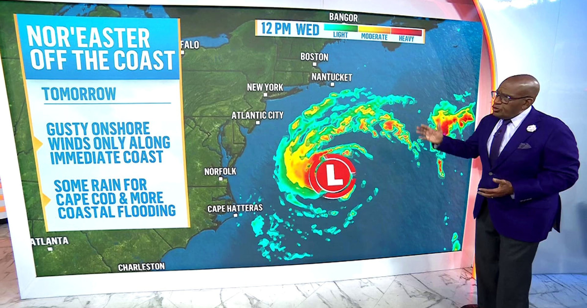 Nor’easter Set to Bring Days of Heavy Rain, High Winds