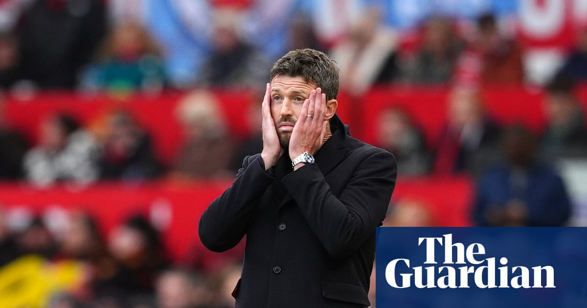 Damning data: stats that show Michael Carrick’s luck was bound to run out | Andrew Beasley