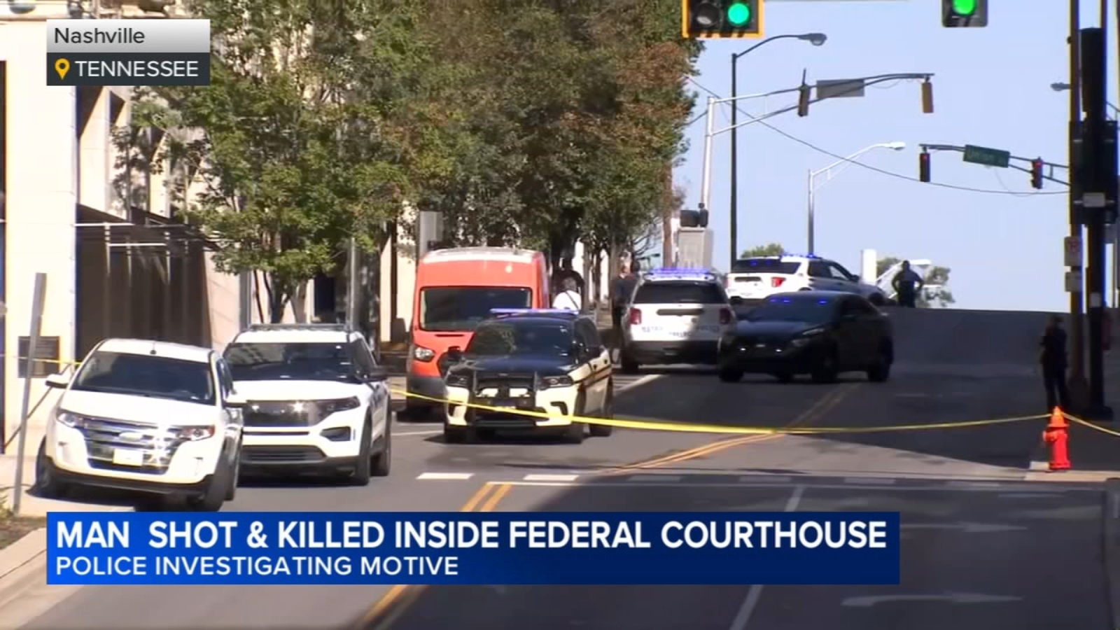 Nashville, Tennessee federal courthouse shooting news today: Man with gun, knife fatally shot by security, police say – ABC7 San Francisco