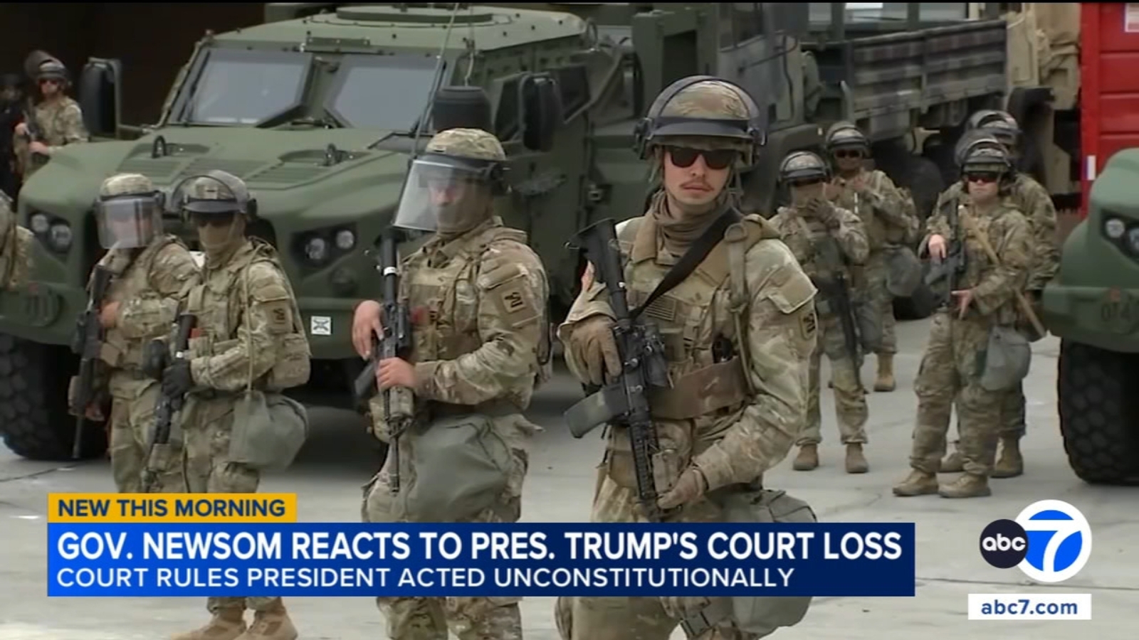 Appeals court rules Donald Trump's CA National Guard deployment to Los Angeles was unlawful – ABC7 Los Angeles
