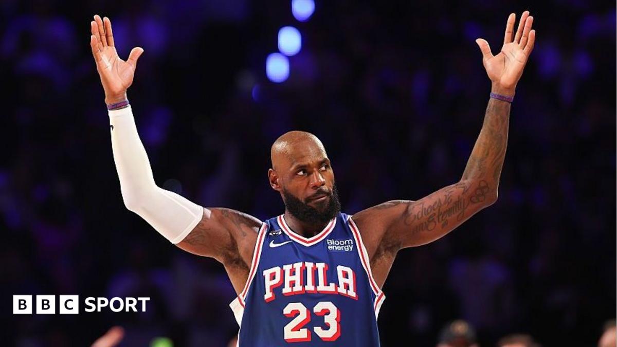 James enjoys dream home debut in 76ers comeback win