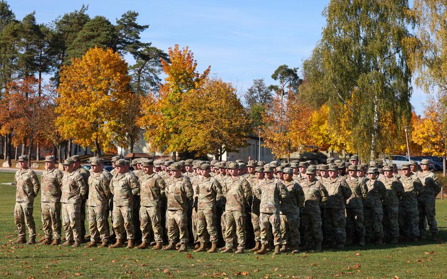 Active-duty Army units to take over training of Ukrainian troops in Bavaria
