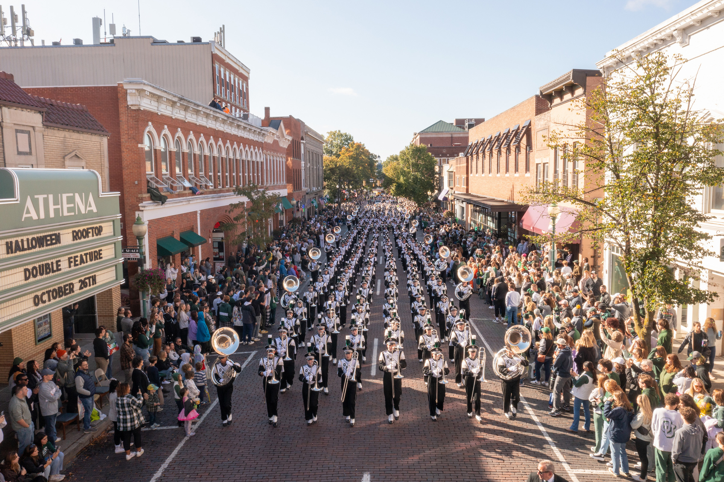 The Ohio University Marching 110 voted the #1 college marching band in the nation by USA TODAY – Ohio University