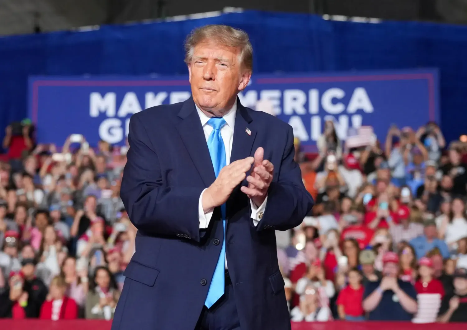 Protestors plan to greet Trump at San Antonio rally. GOP says it will fill Freeman Coliseum – Houston Public Media