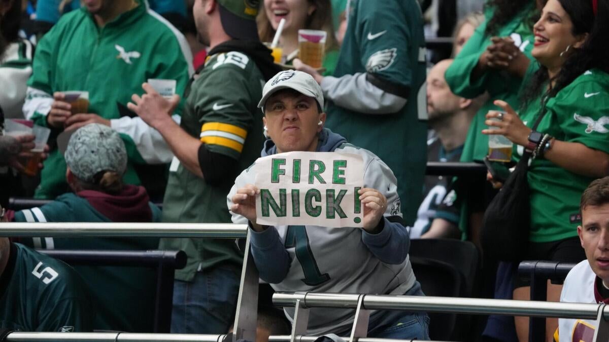 Panthers vs. Eagles NFL Week 6 odds: Is it potentially Nick Sirianni's swan song if Philly loses ugly again?