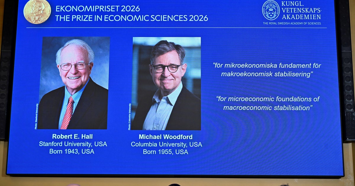 Nobel Prize in economics goes to 2 Americans