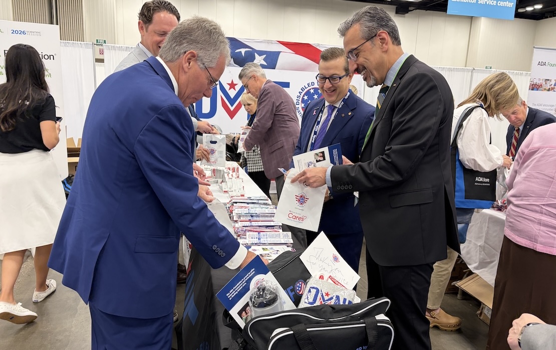 Volunteers assemble 500 kits during Give Veterans A Smile Pack and Give Back – American Dental Association
