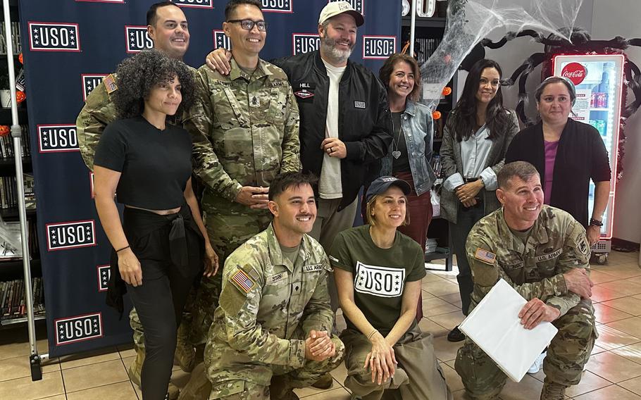 Soldiers in Italy learn to take — and make — a joke from Netflix comedy show star