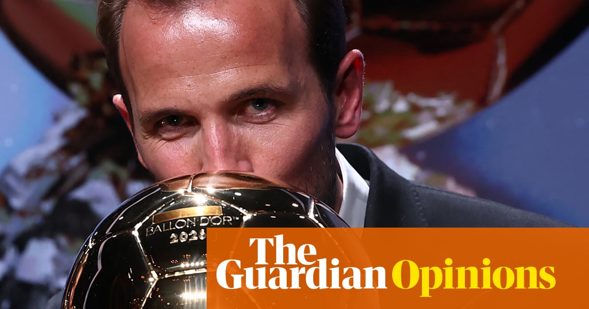 Kane’s Ballon d’Or triumph a glorious riposte to celebrity fawning of ceremony | Barney Ronay