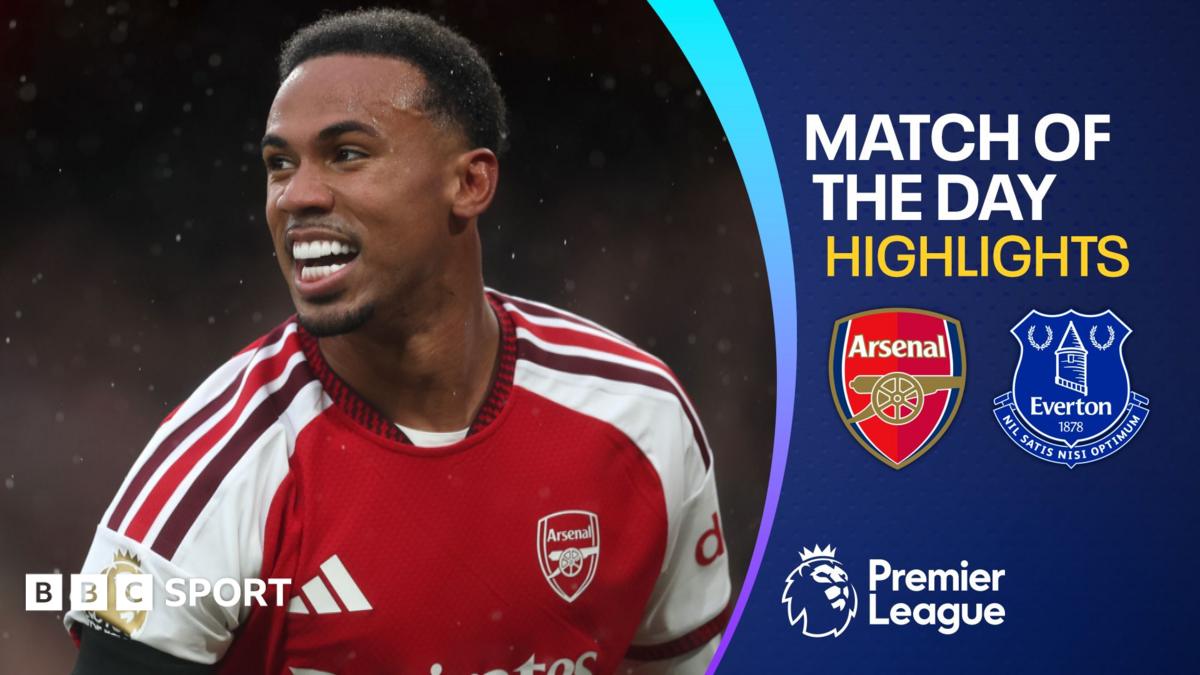 Arsenal beat Everton to go level on points with leaders Man City