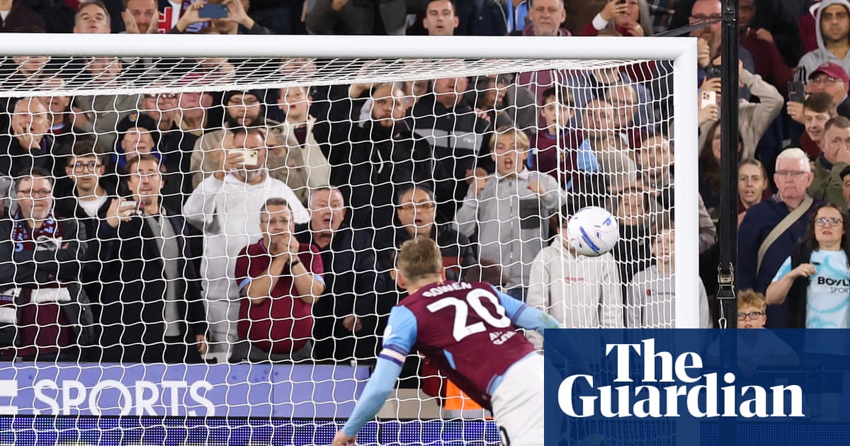 West Ham’s penalty pain costs them top spot in Championship after QPR draw