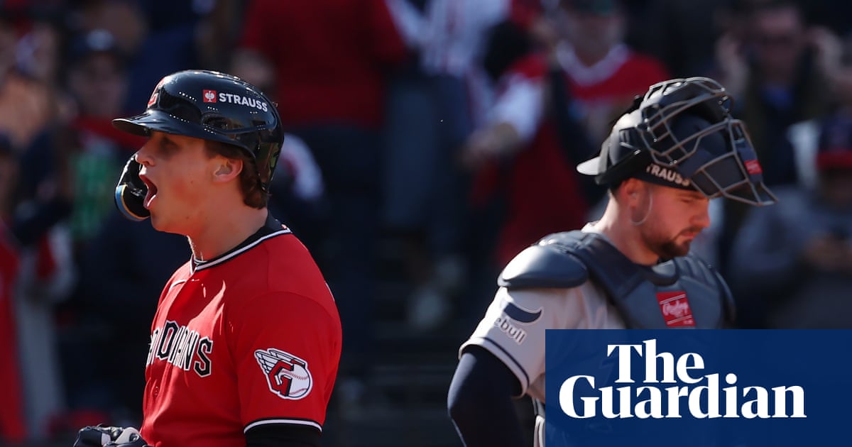 Petey Halpin’s two-run homer lifts Guardians past Rays for 2-1 ALCS lead