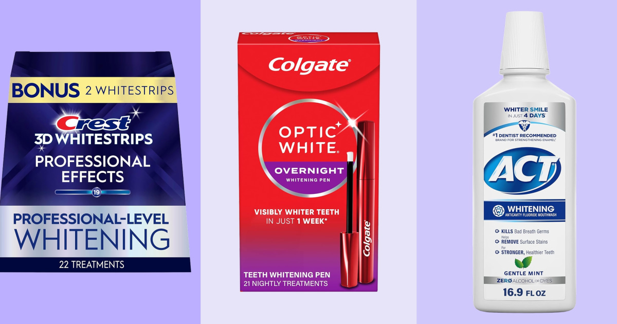 How to use every type of over-the-counter teeth whitening product (and which ones really work)