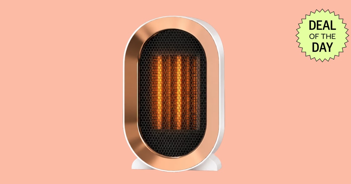 This $190 small space heater is marked down to just $25 today