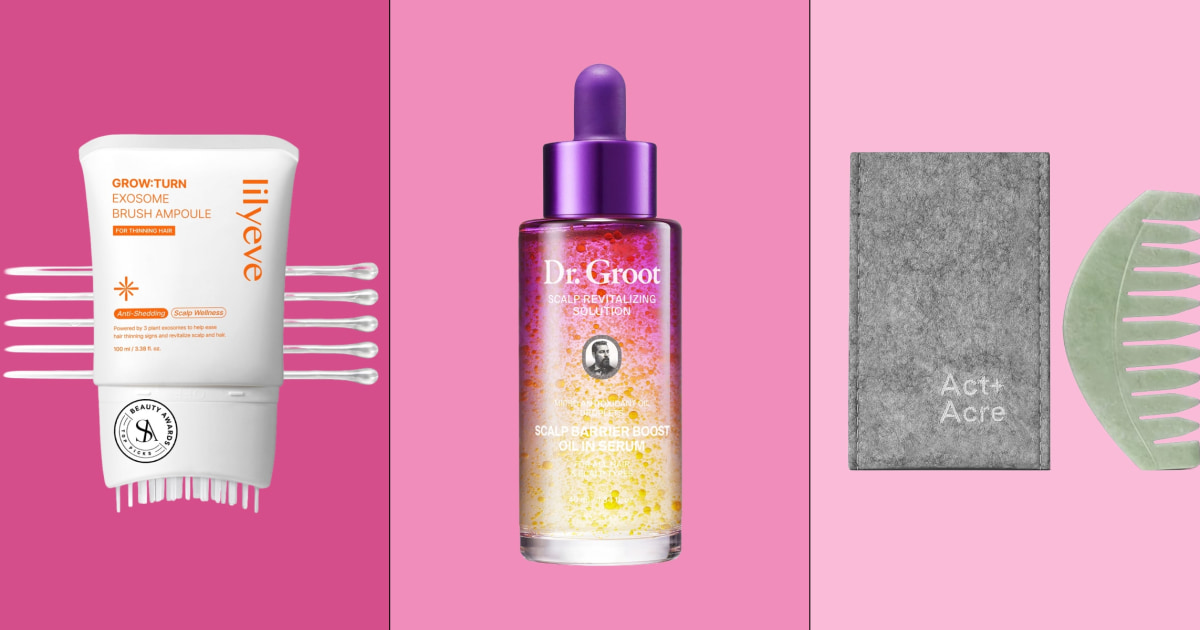 Everything you need for an at-home Korean scalp facial