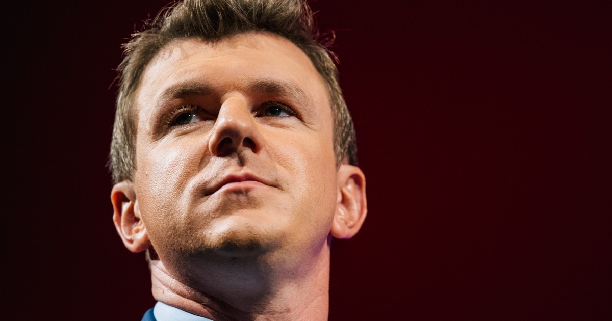 Conservative influencer James O’Keefe charged with unlawful voting and identity theft in Minnesota