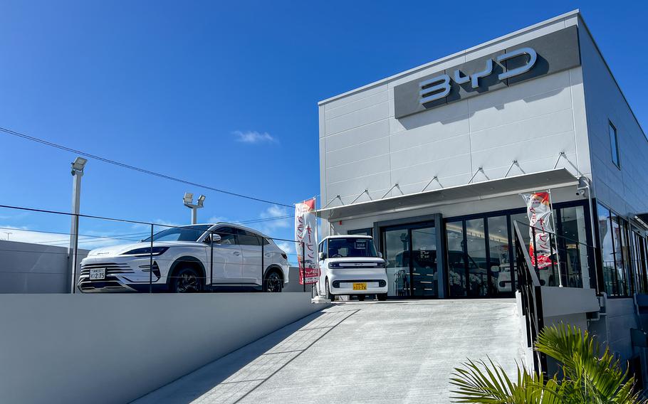 Air Force bans Chinese-made electric vehicles from base on Okinawa