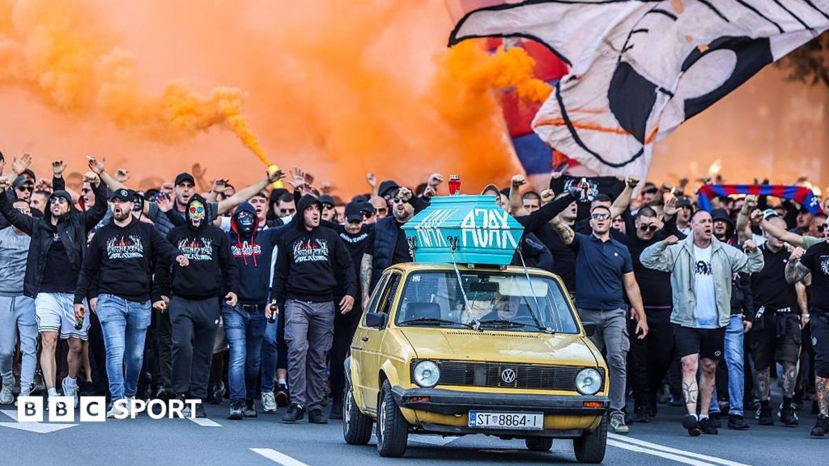 Police investigating antisemitic Nazi chants from Hajduk Split fans