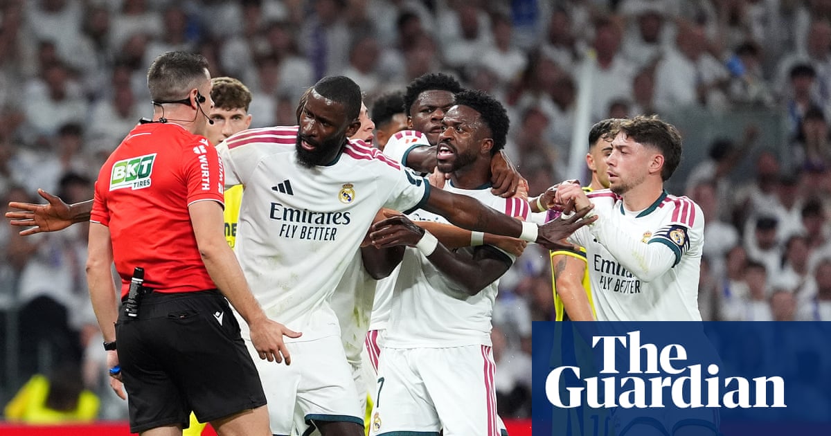 Real Madrid’s Vinícius Júnior sent off for hair-pulling in victory over Villarreal
