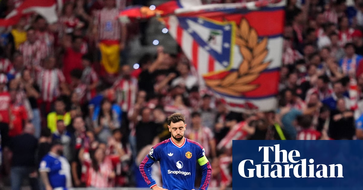 Barrios strikes after 53 seconds as Atlético pile misery on 10-man Manchester United