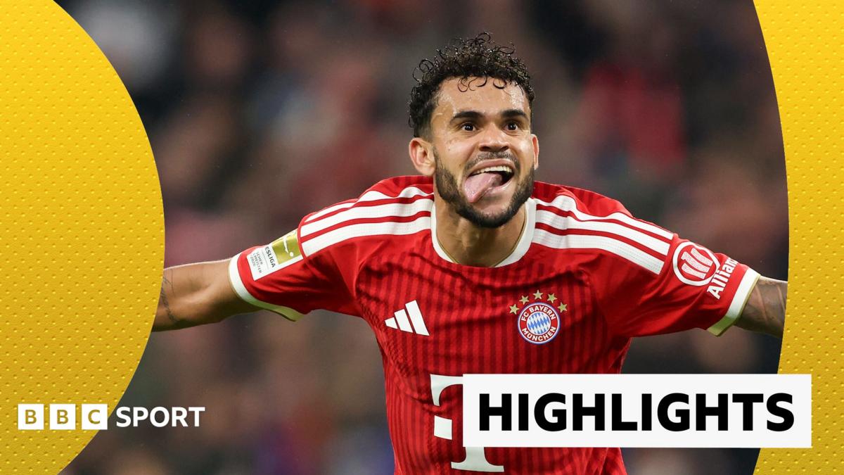 Diaz hat-trick fires Bayern to win in Kane's 100th Bundesliga game