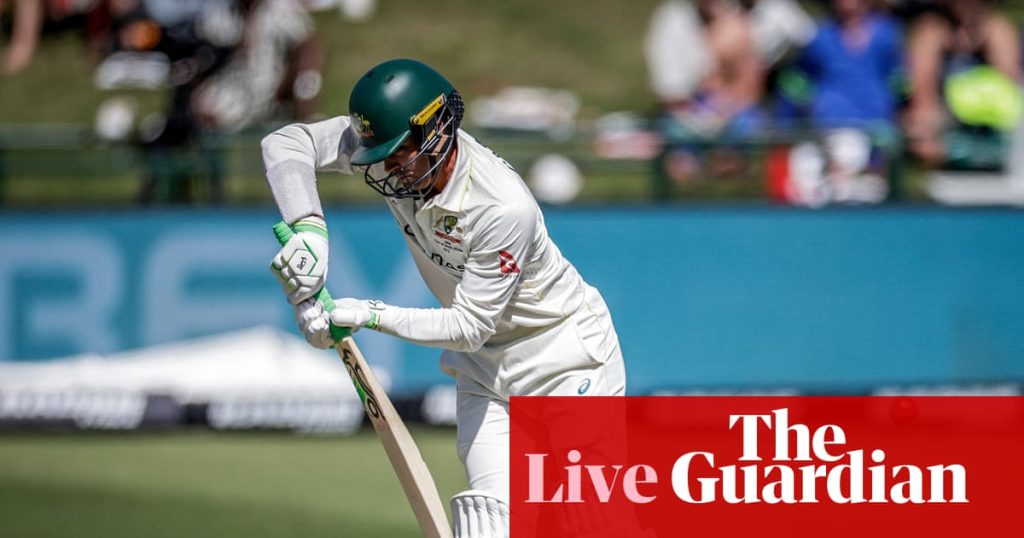 South Africa v Australia: third men’s cricket Test, day three – live