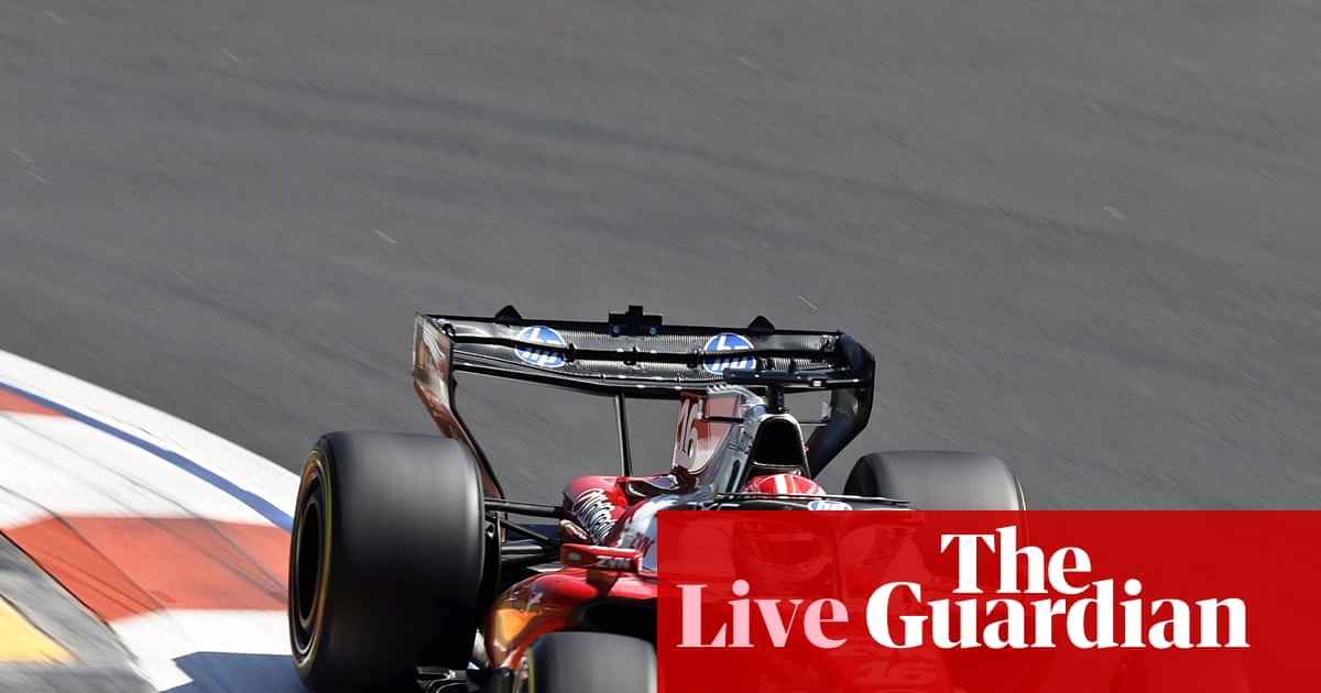 Mexican Grand Prix qualifying: Formula One 2026 – live