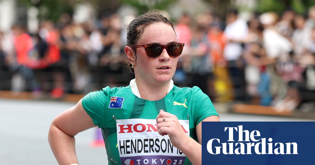 Australia’s Rebecca Henderson claims historic race walk world record