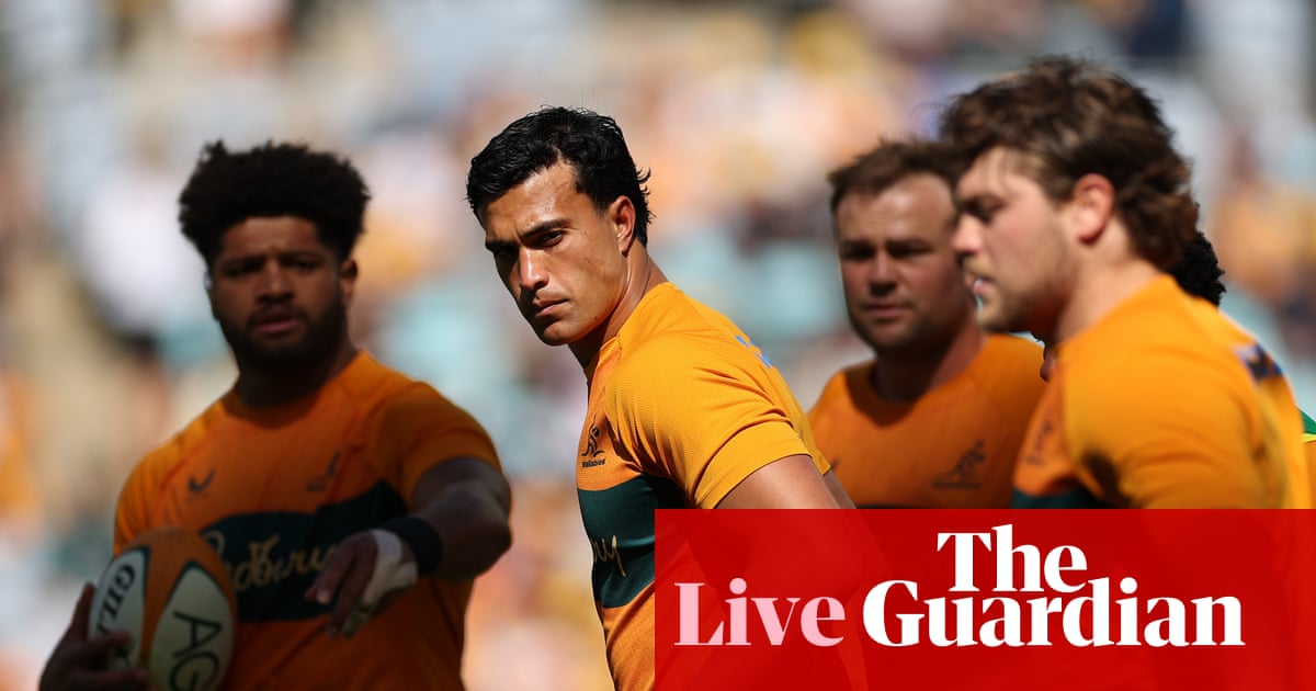 Australia v New Zealand: Bledisloe Cup rugby union international – live