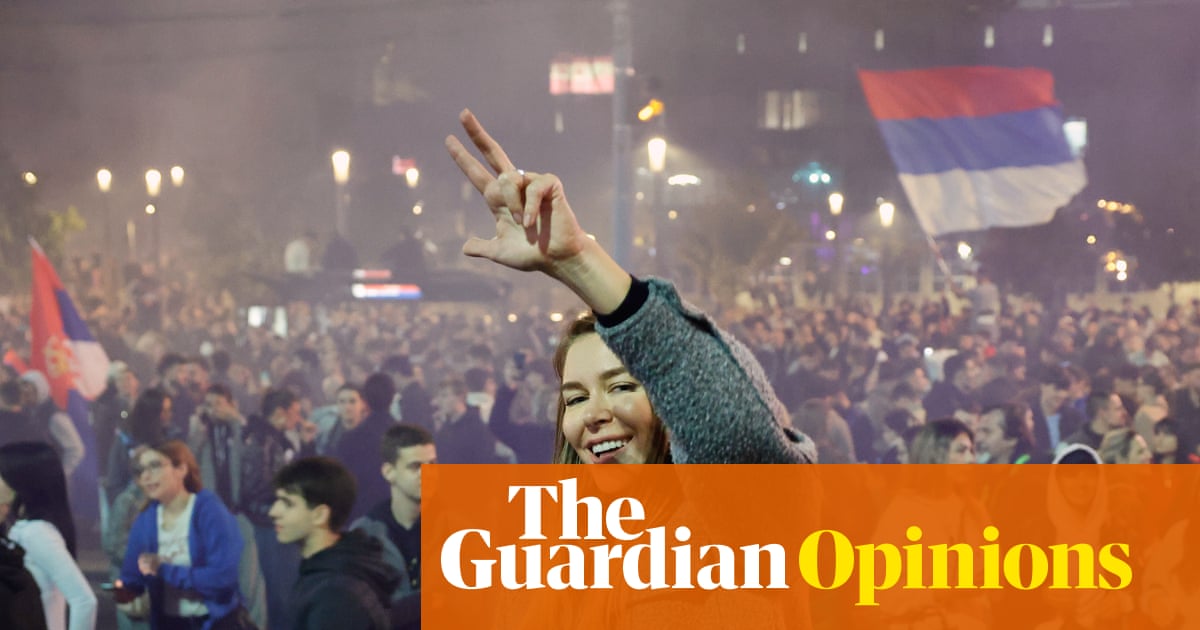 As students we never sought power – here’s how we reclaimed Serbia | Novak Simin