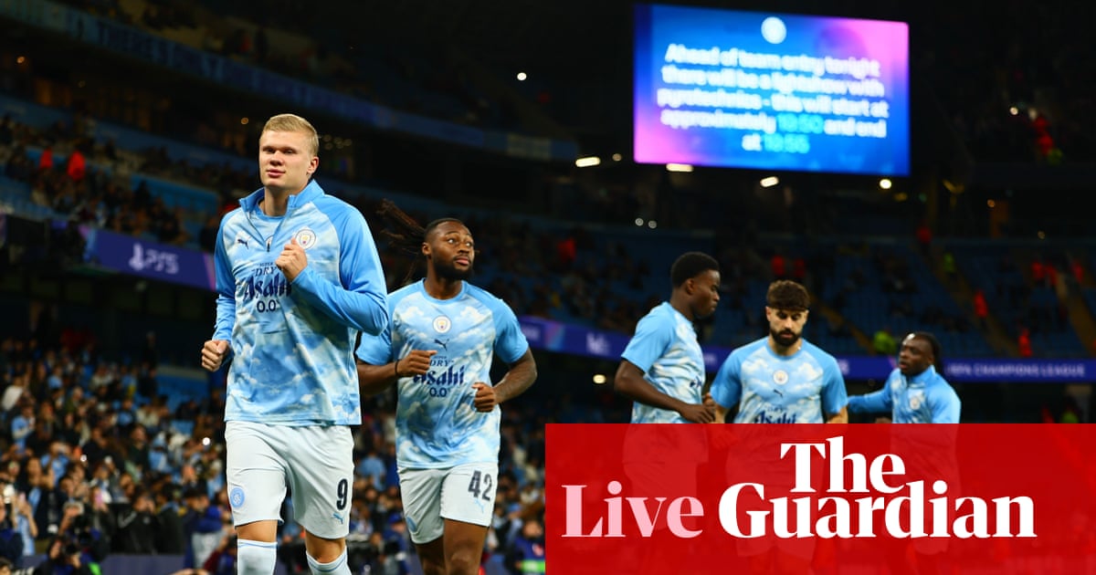 Manchester City v Paris Saint-Germain: Champions League – live