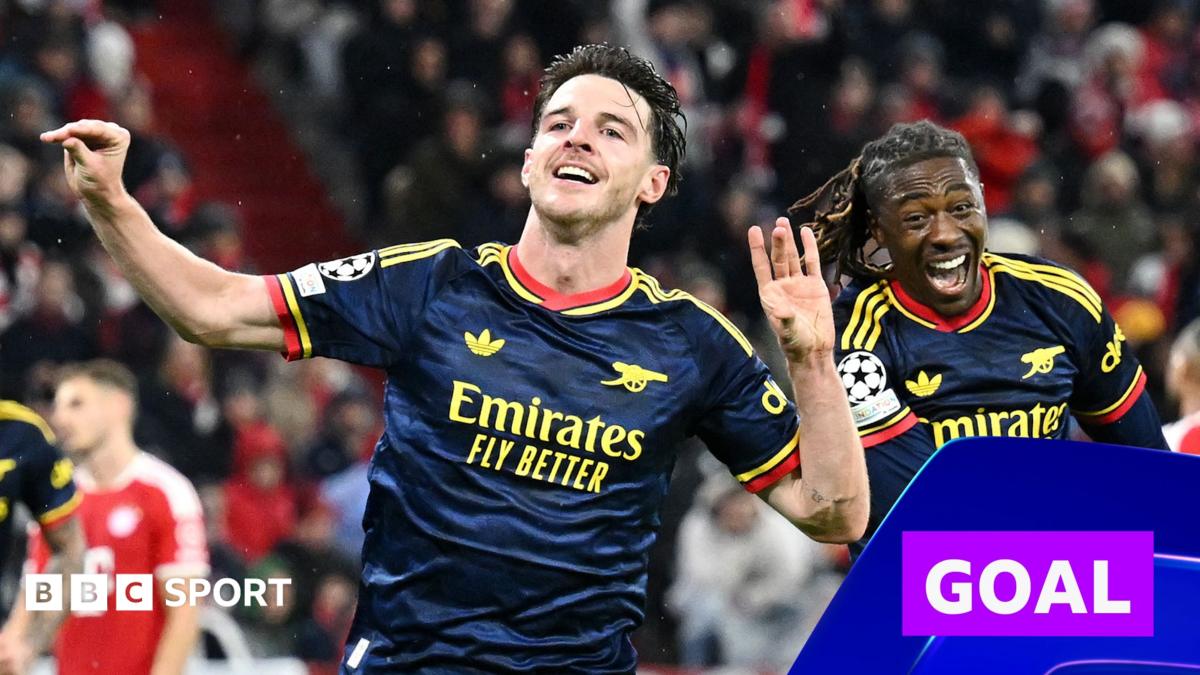 'What a goal, what a moment' – Rice snatches late equaliser against Bayern