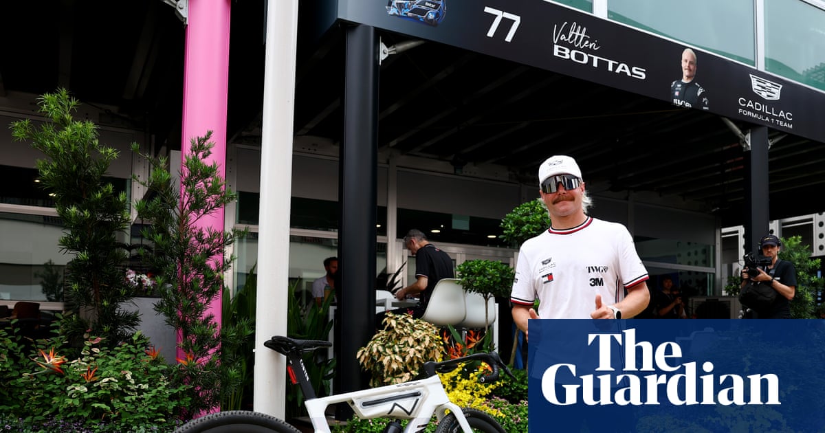 Valtteri Bottas reveals lizard-leaping, python-dodging cycling exploits on epic ride
