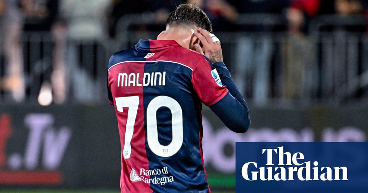 Daniel Maldini finds his feet at Cagliari after years in family’s Serie A shadow