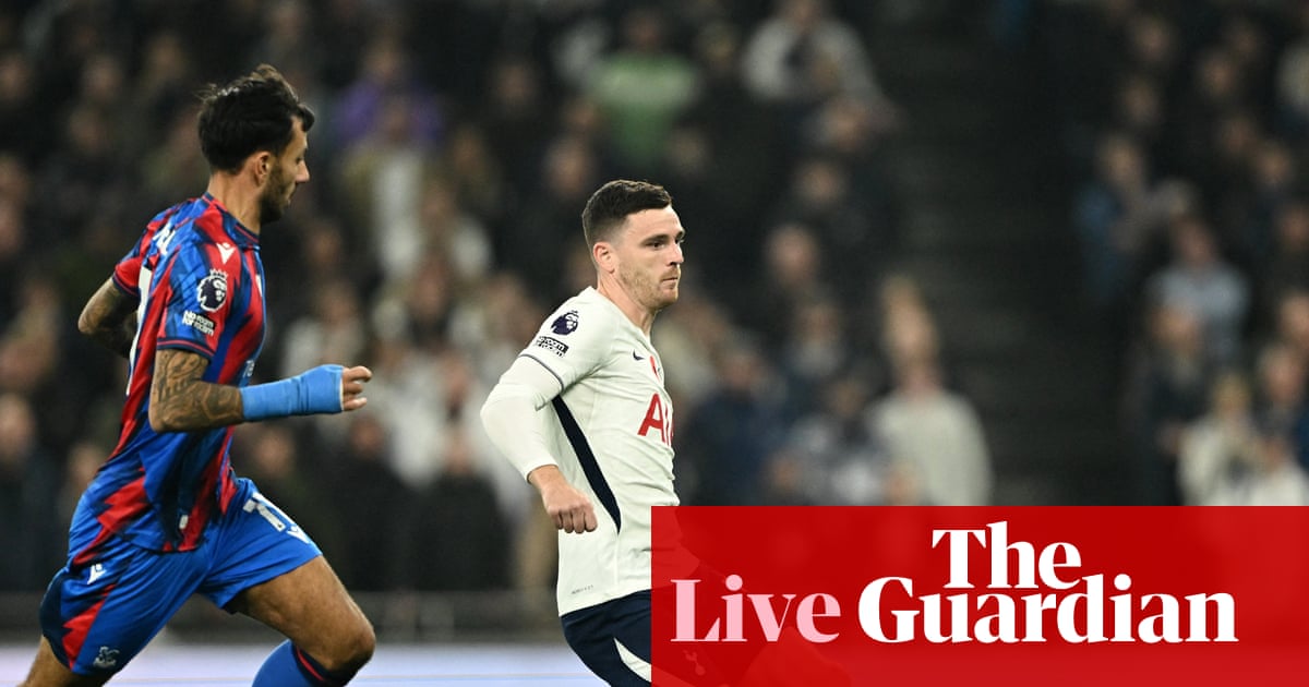 Tottenham v Crystal Palace: Premier League – live