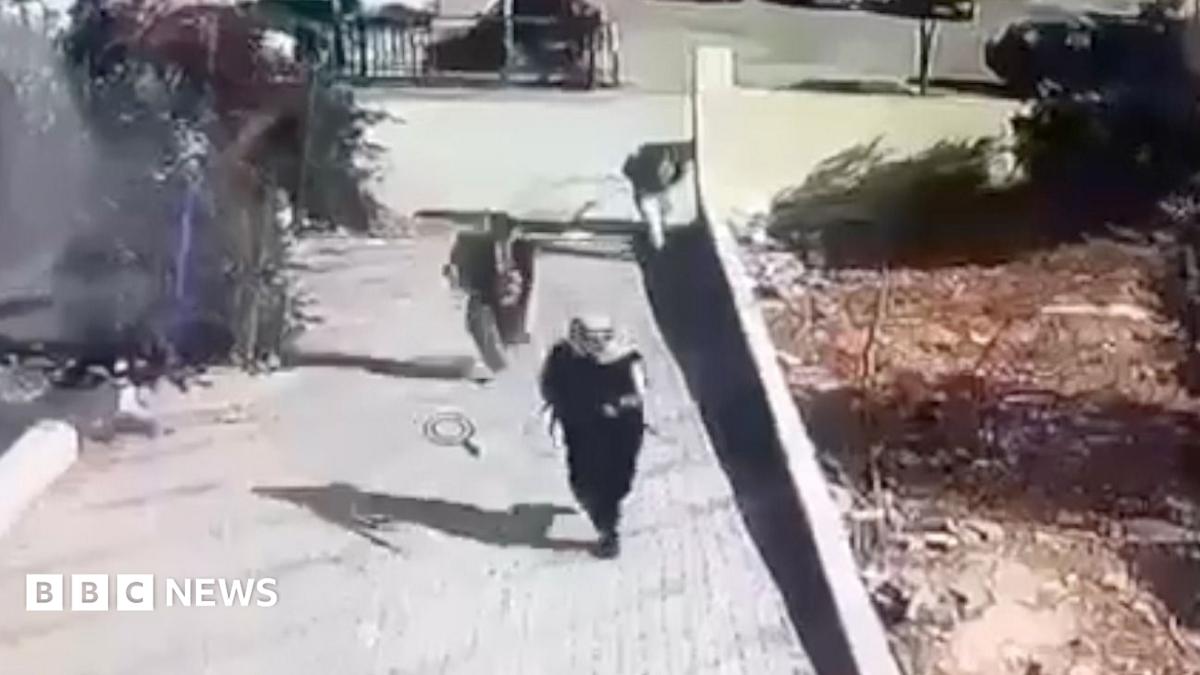 Watch: CCTV footage shows gunmen near church in Jordan