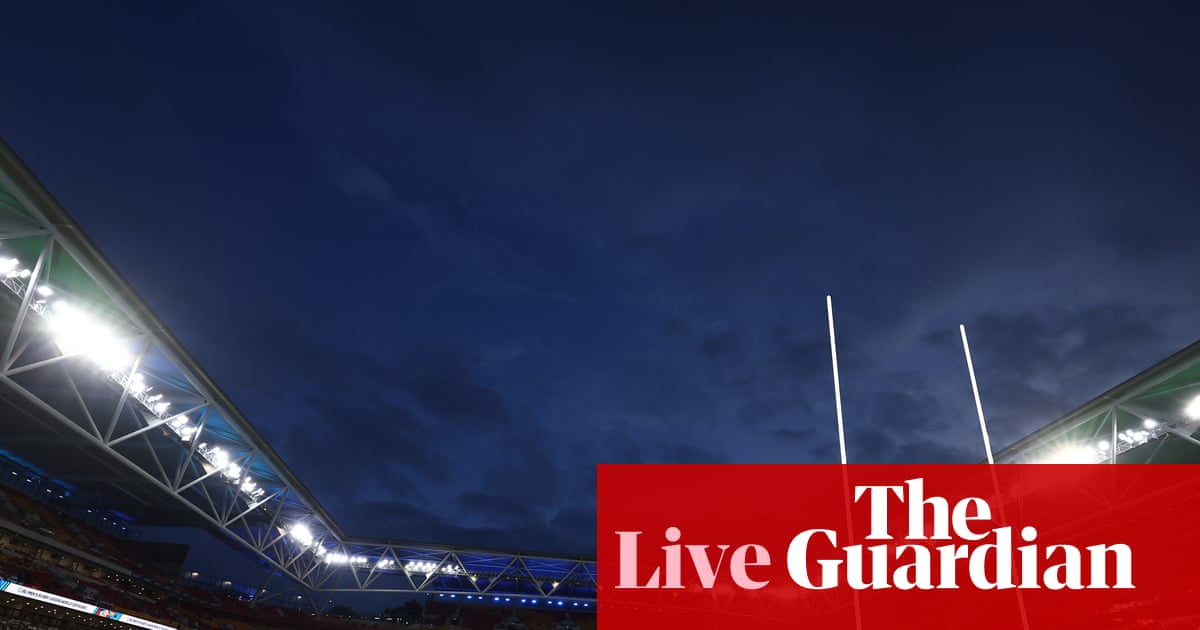 Australia v Fiji: men’s Rugby League World Cup – live