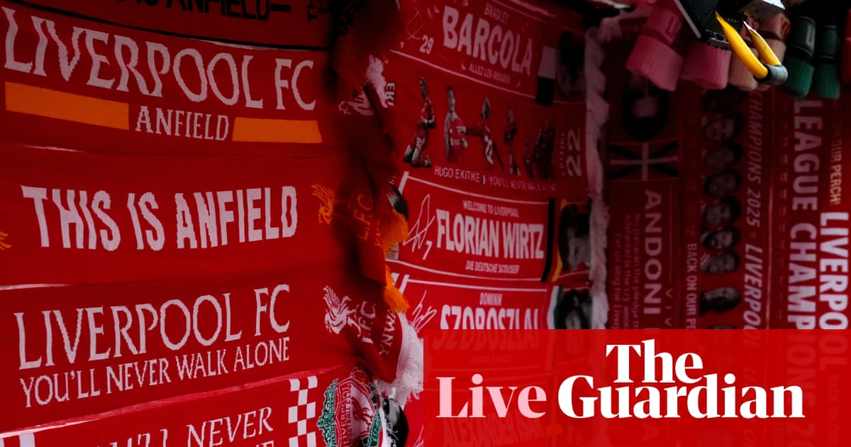 Liverpool v Chelsea: Carabao Cup fourth round – live