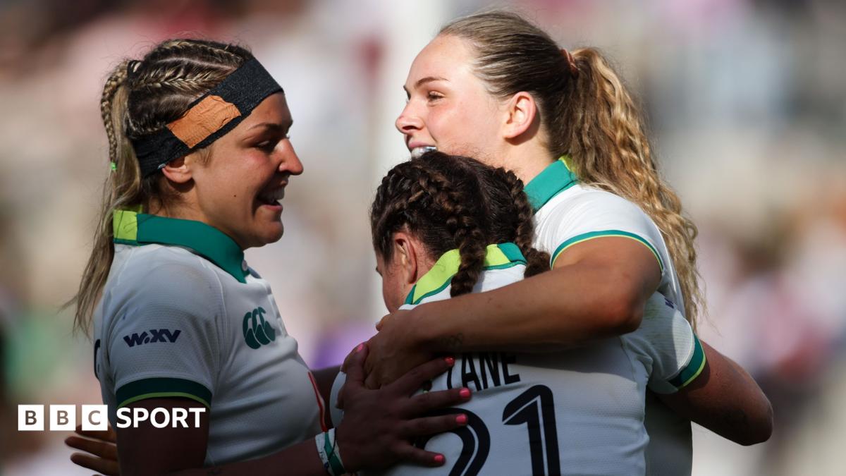 Parsons hat-trick as Irish beat South Africa again