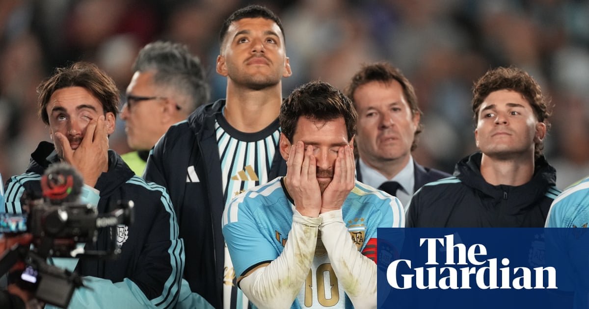 Lionel Messi describes ending Argentina career as his ‘saddest day’ in football