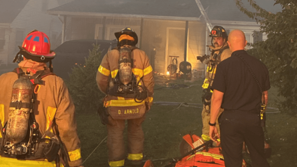Columbus firefighters battle 'heavy' residential fire on Wilson Drive – WSYX