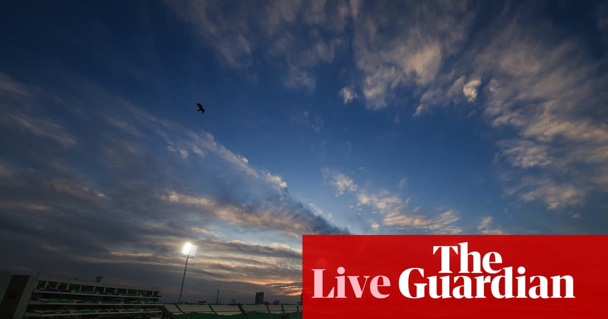 Pakistan v England: tri-series one day international cricket – live