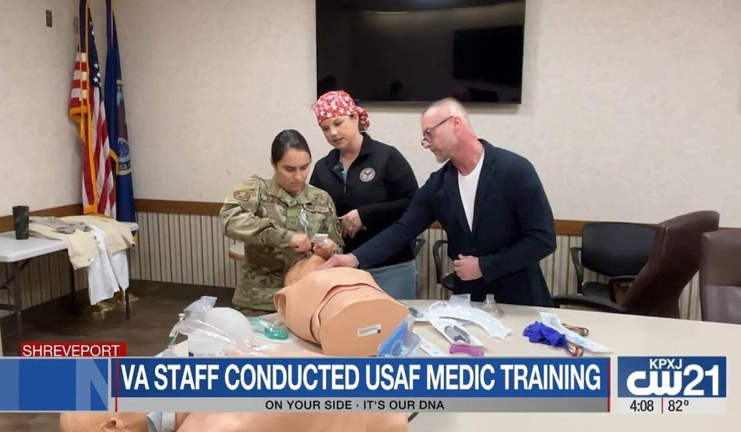 Barksdale medics get hands-on training at Overton Brooks VA Medical Center – ktbs.com