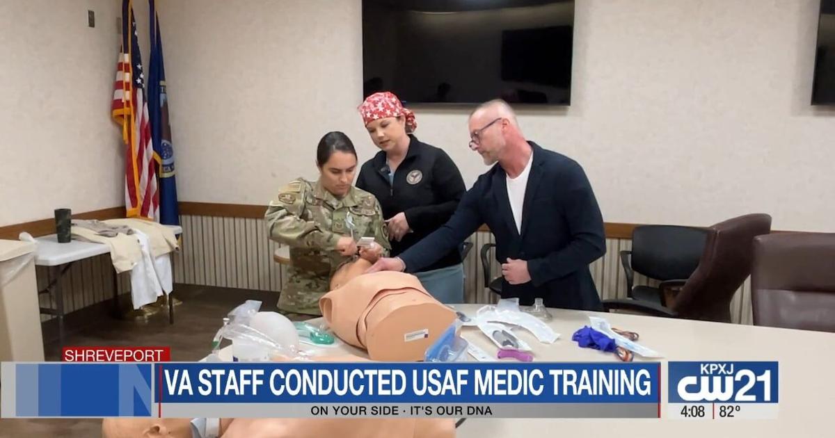 Barksdale medics get hands-on training at Overton Brooks VA Medical Center – ktbs.com