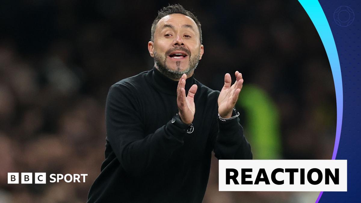 Spurs 'lack confidence' but we are a good team – De Zerbi