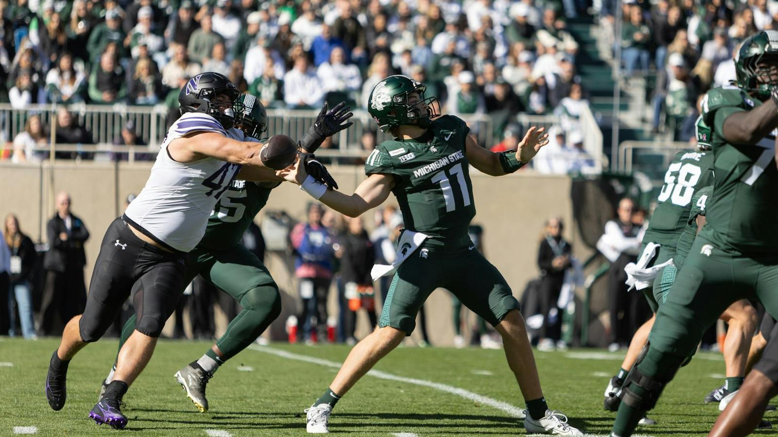 UCLA’s disruptive defense poses problems for MSU’s offensive line – The State News