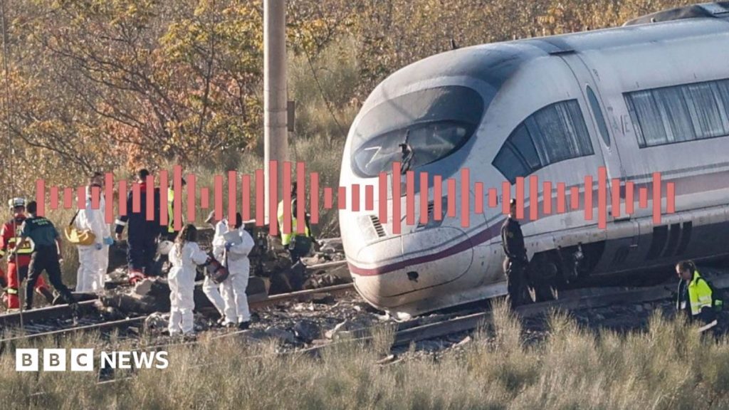 Watch: What leaked audio reveals about Spain train crash