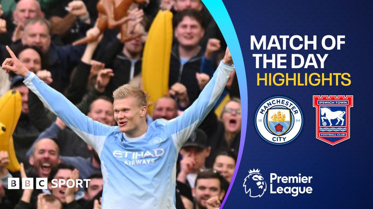 Haaland nets double as Man City go six points clear at the top